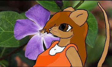 Portrait drawn for me by: Graysky!! One of my first friends in Furcadia. Miss you, Graysky.